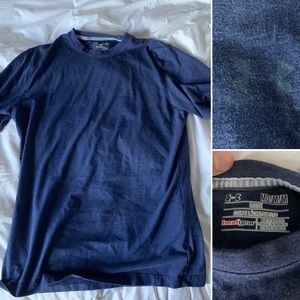 Blue under armour tee shirt